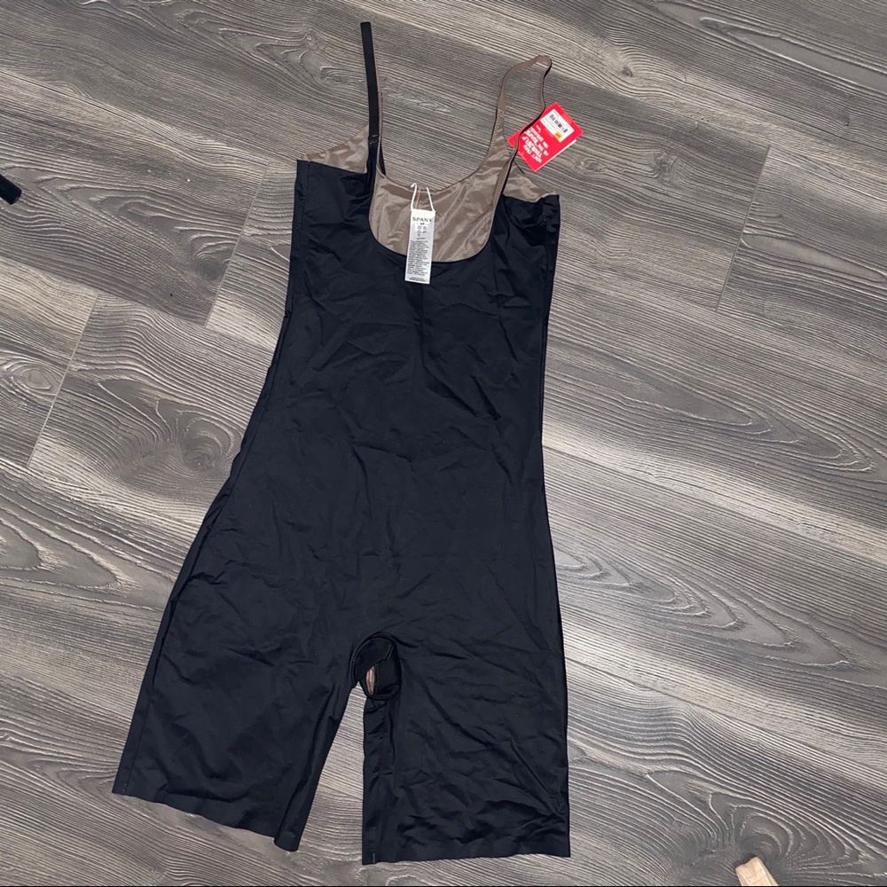 Reversible open bust mid thigh bodysuit SPANX